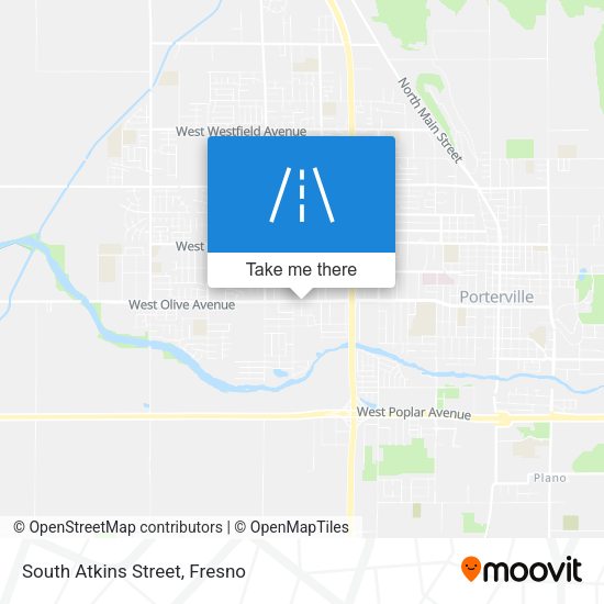 Mapa de South Atkins Street