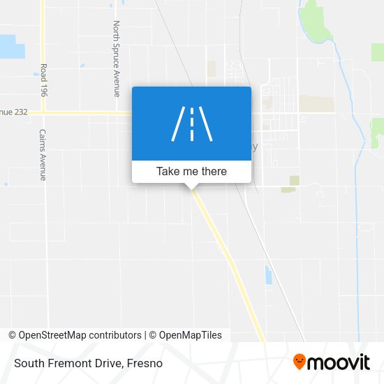 South Fremont Drive map