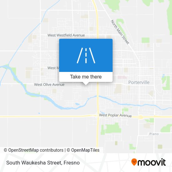 Mapa de South Waukesha Street