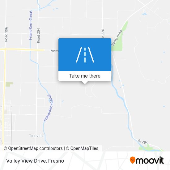 Mapa de Valley View Drive