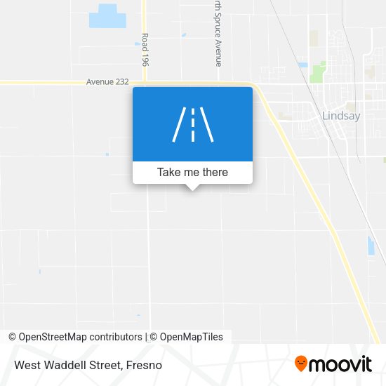 West Waddell Street map