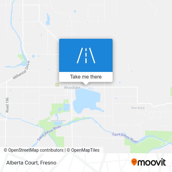 Alberta Court map