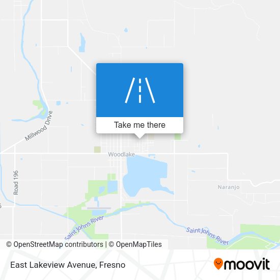 Mapa de East Lakeview Avenue