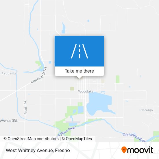 West Whitney Avenue map