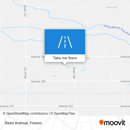 Reed Avenue map