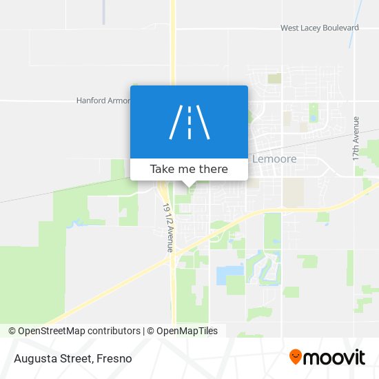 Augusta Street map