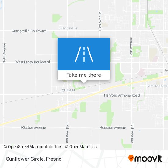 Sunflower Circle map