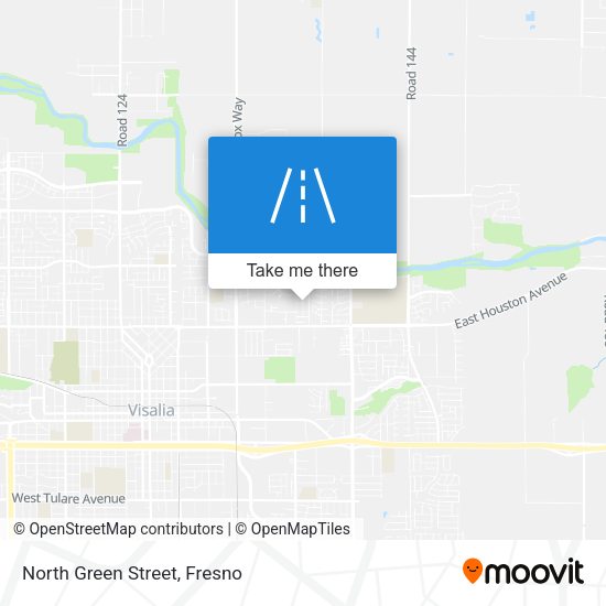 Mapa de North Green Street