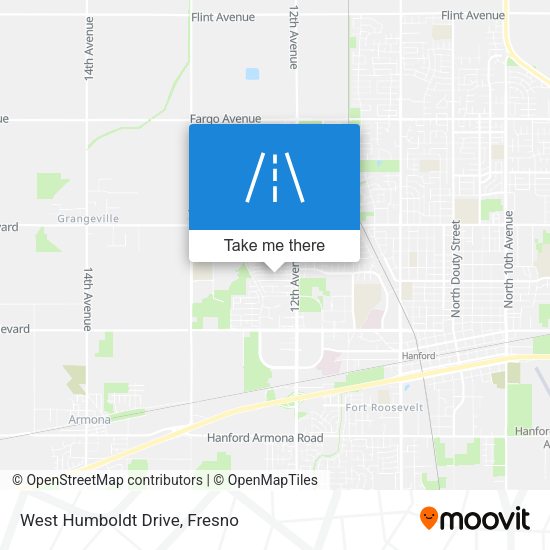 West Humboldt Drive map