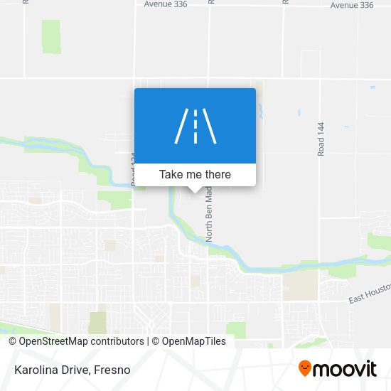 Mapa de Karolina Drive
