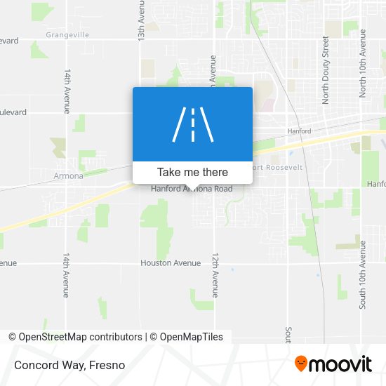 Mapa de Concord Way