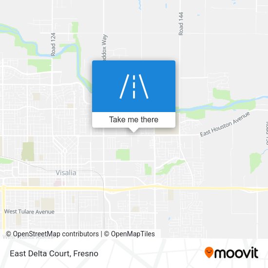 Mapa de East Delta Court