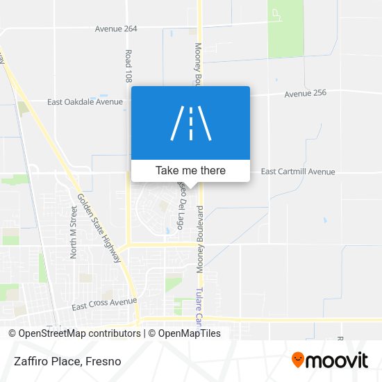 Mapa de Zaffiro Place