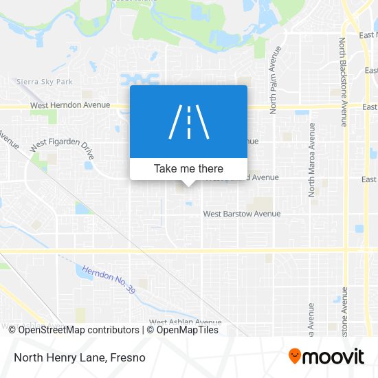 Mapa de North Henry Lane