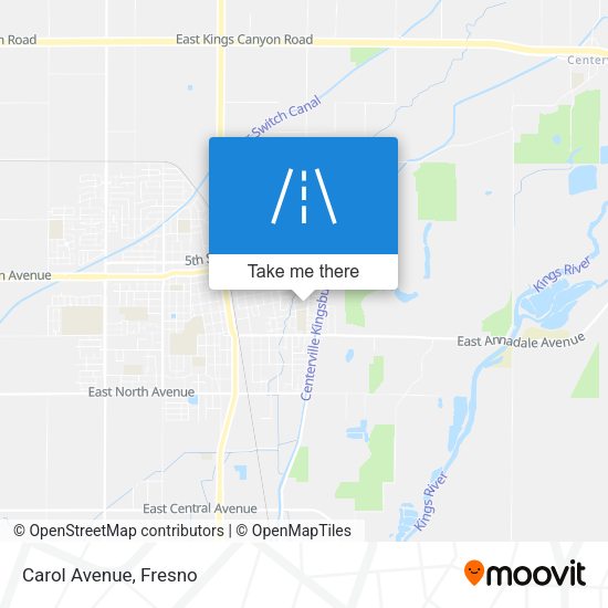 Mapa de Carol Avenue