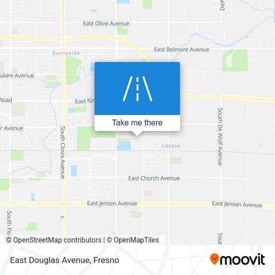 East Douglas Avenue map
