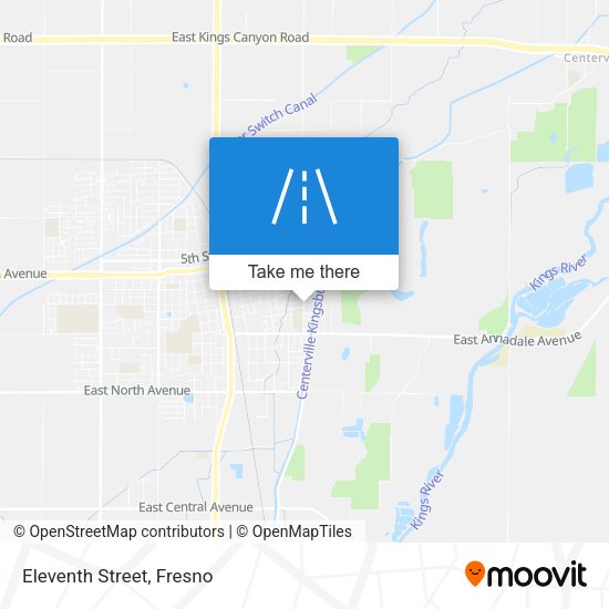 Mapa de Eleventh Street