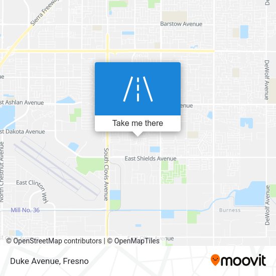 Mapa de Duke Avenue