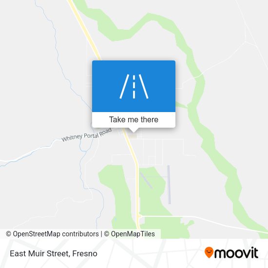 Mapa de East Muir Street