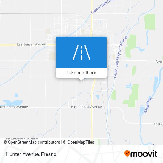Mapa de Hunter Avenue