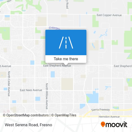 Mapa de West Serena Road