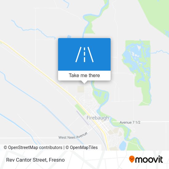 Mapa de Rev Cantor Street
