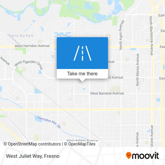 Mapa de West Juliet Way