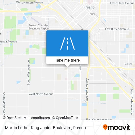 Mapa de Martin Luther King Junior Boulevard