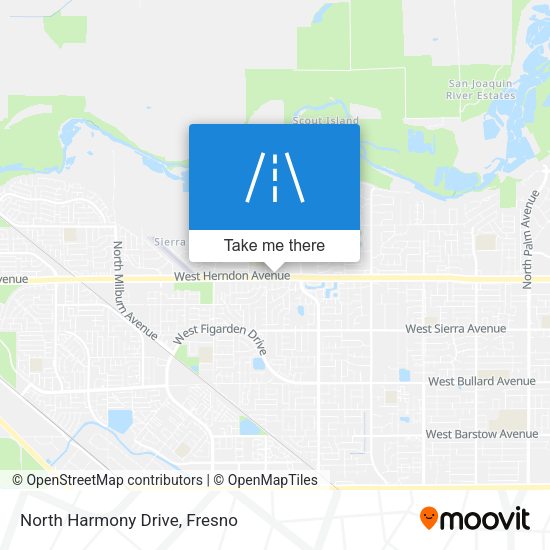 Mapa de North Harmony Drive