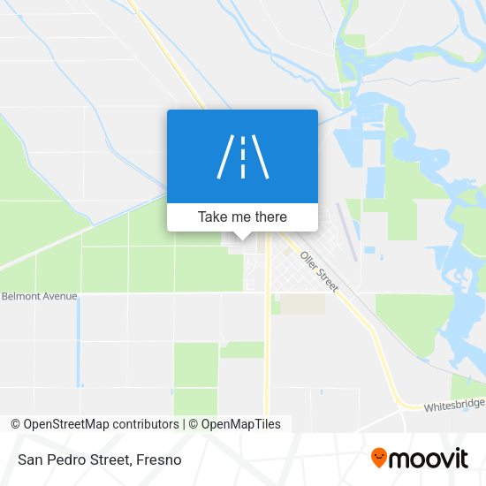 Mapa de San Pedro Street