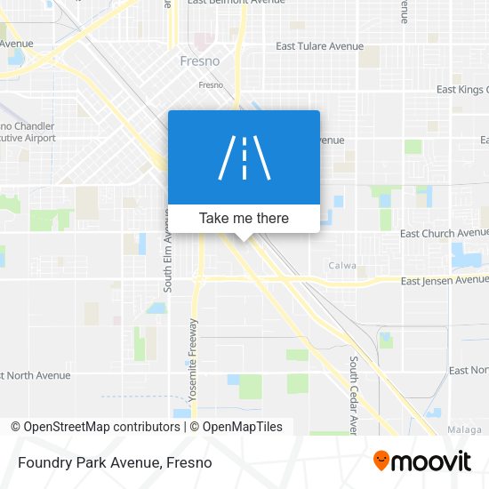 Mapa de Foundry Park Avenue