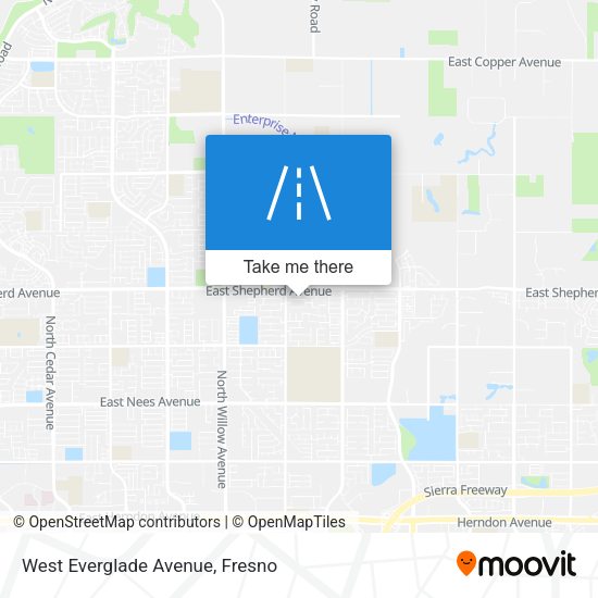 Mapa de West Everglade Avenue
