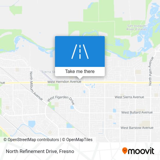 North Refinement Drive map