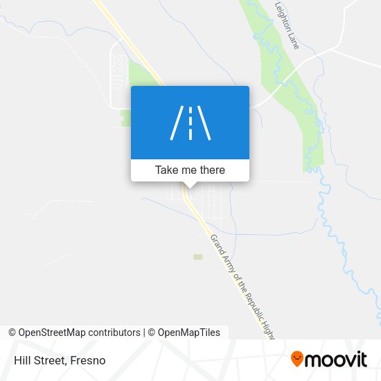 Mapa de Hill Street