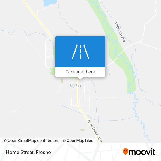 Mapa de Home Street