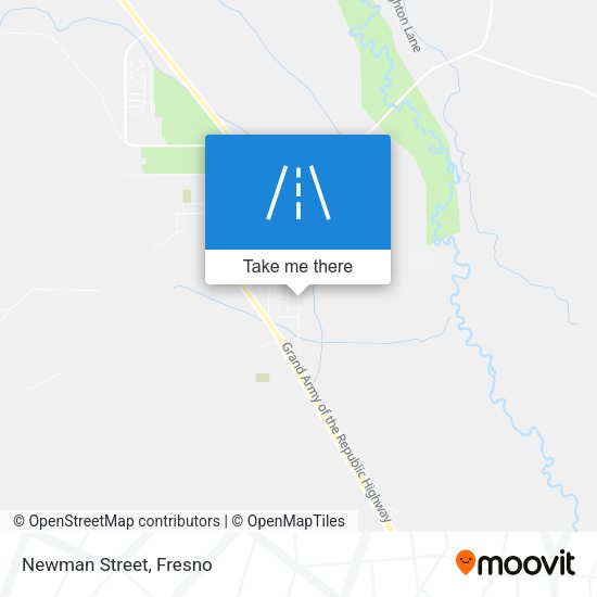 Newman Street map