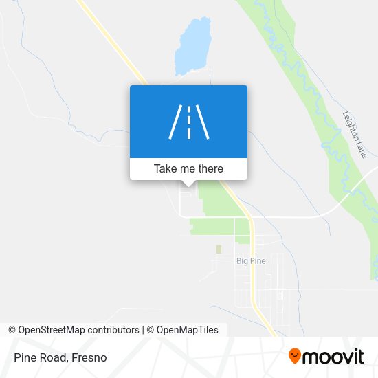 Mapa de Pine Road