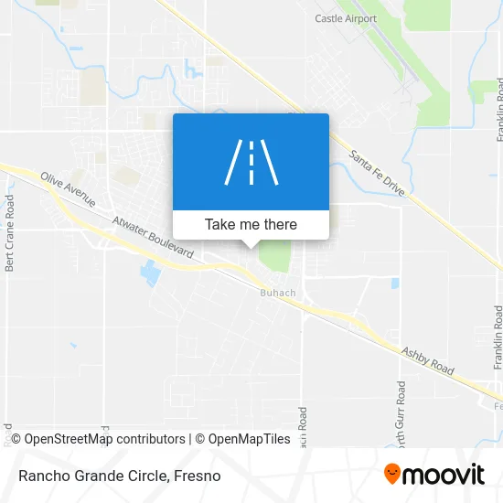 Rancho Grande Circle map