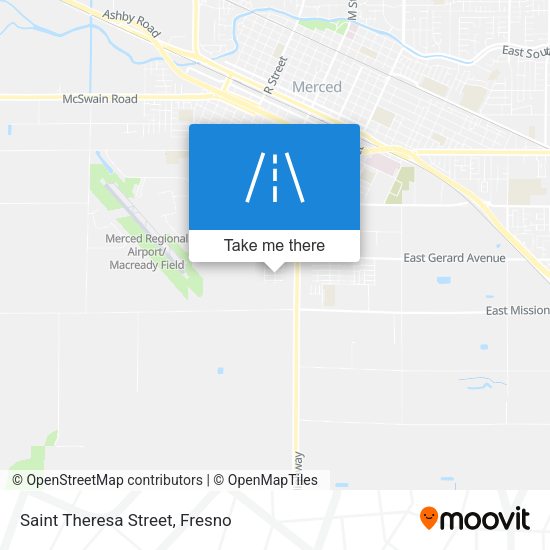 Saint Theresa Street map