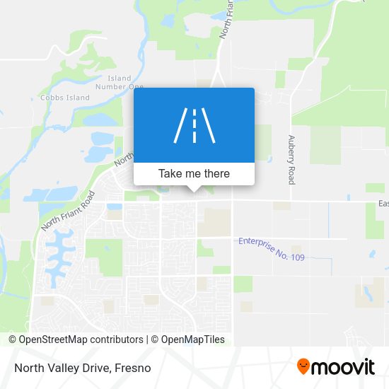 Mapa de North Valley Drive
