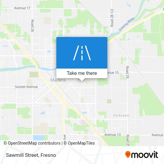 Mapa de Sawmill Street