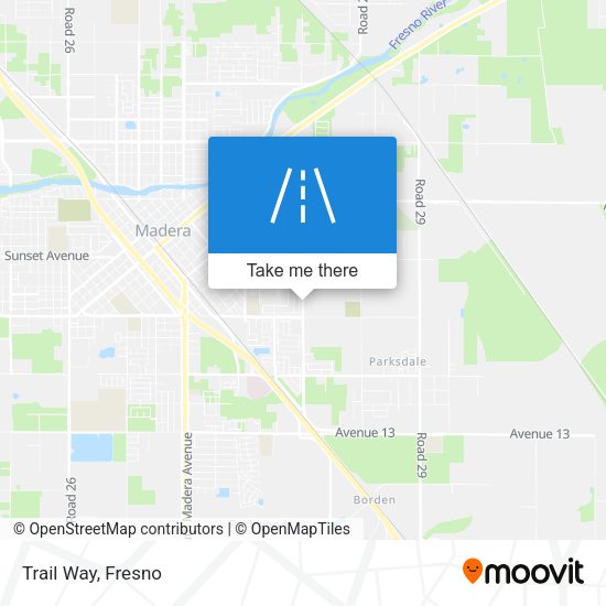 Mapa de Trail Way