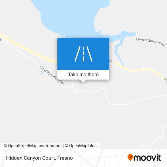 Hidden Canyon Court map