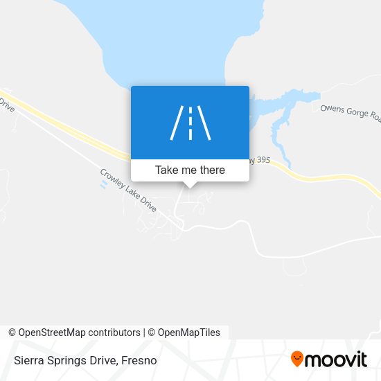 Sierra Springs Drive map
