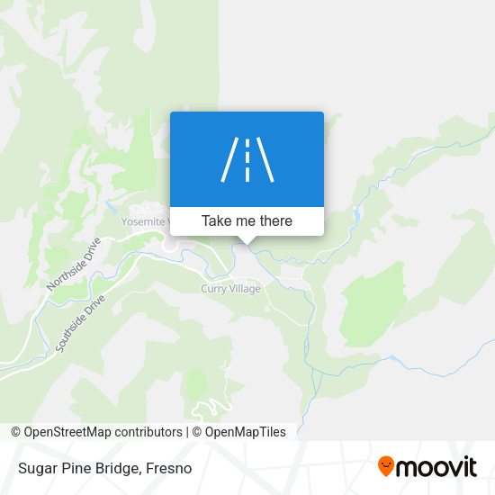Mapa de Sugar Pine Bridge
