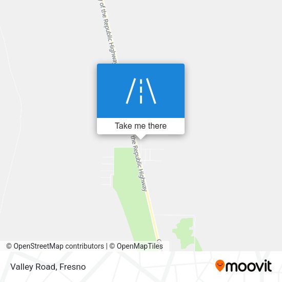 Valley Road map