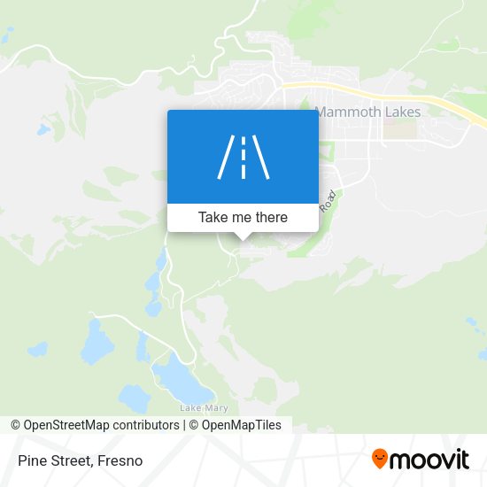 Mapa de Pine Street