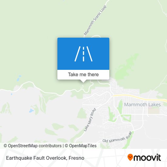 Earthquake Fault Overlook map
