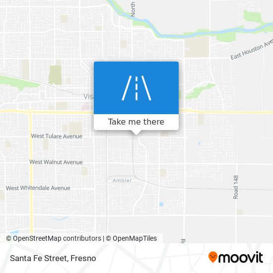 Santa Fe Street map