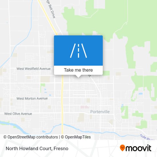 North Howland Court map